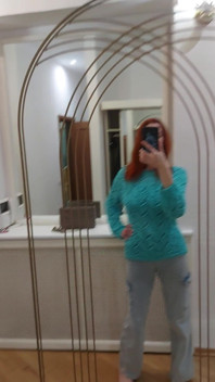 I Knitted Myself a Top and a Sweater, Bragging 3