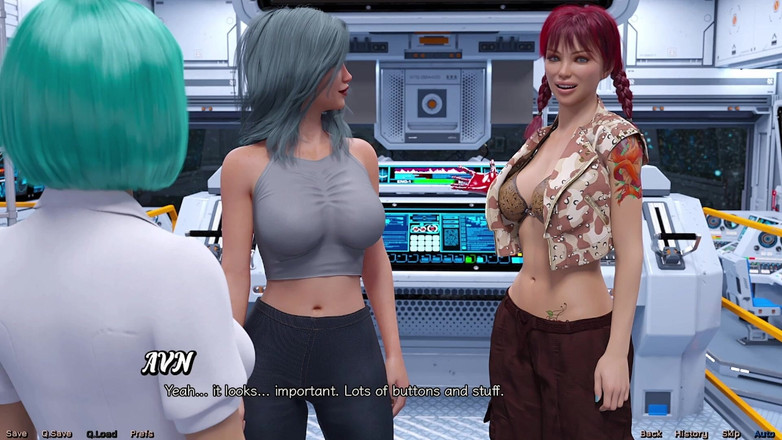 AVNTeller: Gestrandet im Space # 01 - all die schönen mädchen treffen