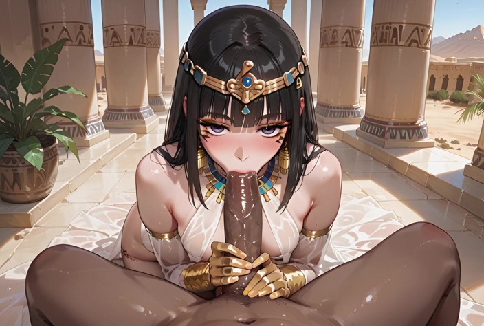 You top AI: Kleopatra Mit Caesar Sexspiele in Historischer Ki-parodie