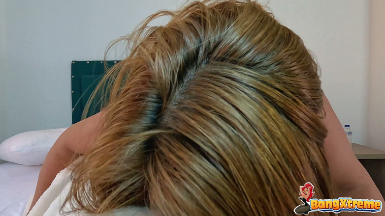 Bangxtreme_Prod: Beautiful Blonde Gives an Incredible Blowjob and Savors the Milk