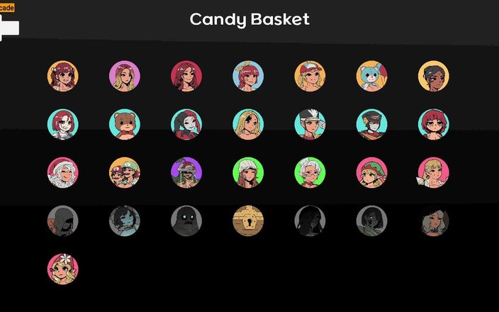 LewdArcade: Life Candy Basket Gallery Game Play [część 05] Kolekcja scen