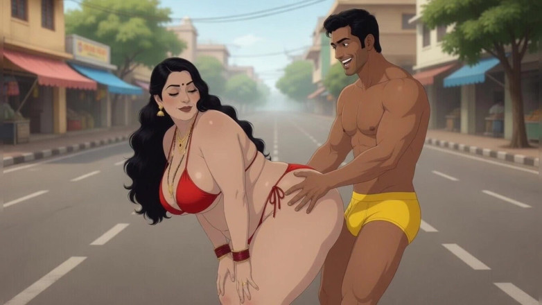 Shweta Sen 69: 힌디어 오디오 애니메이션 비디오로 사무실에서 섹스하는 인도 슈베타 바비