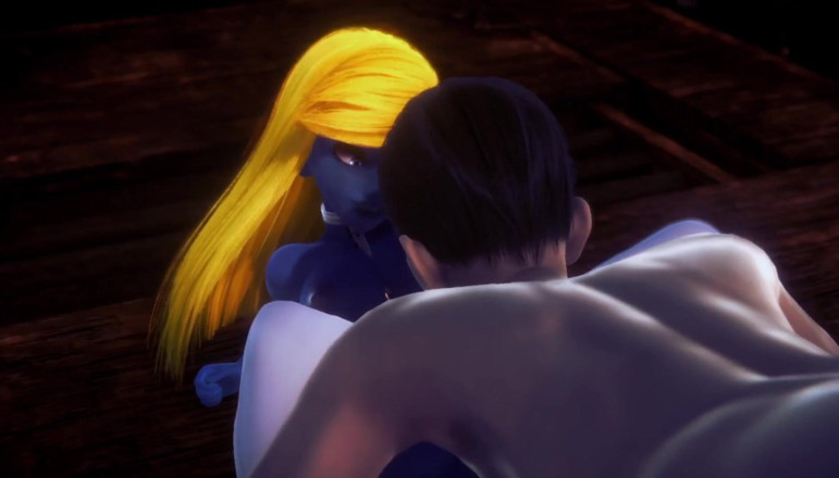 Wraith ward: Gargamel Smurf Smurfette: parodia di smurf