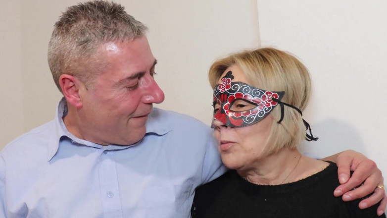 Pandora Hub Production: Busty mature blonde gets her ass fucked and facialized
