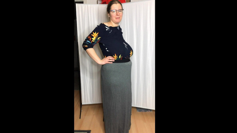 Lena Rose: 新しいプラスサイズスカート [試着]