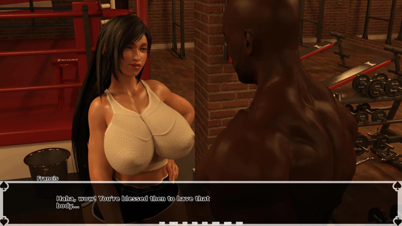 Dirty GamesXxX: Tifa's Dark Heaven: Asian Chick with Huge Tits Stretching Herself...