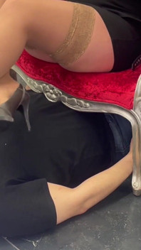 Velvet Throne Part 1: High Heels Licking - Obey Valerias Feet