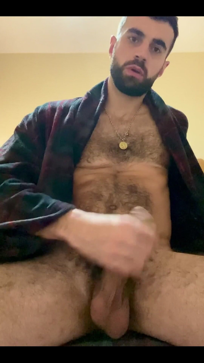 Eli Thorne: Busting a Huge Load Before Bed