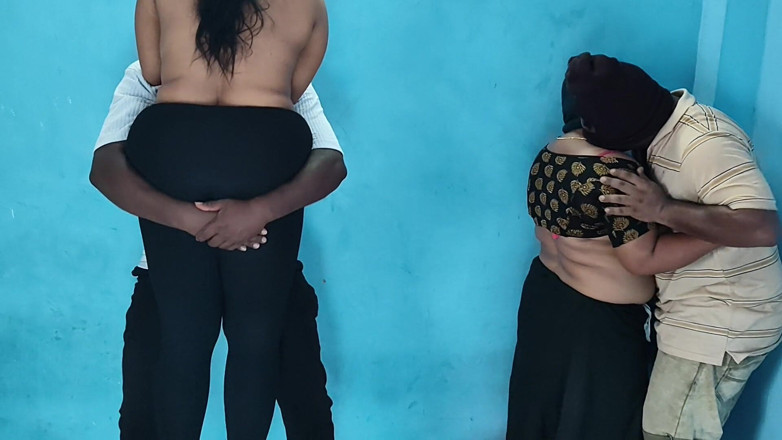 Benita sweety: Dua Pasangan Seks Panas Dan Gangbang
