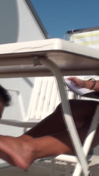 Thai Princess Feet Licking Outdoor