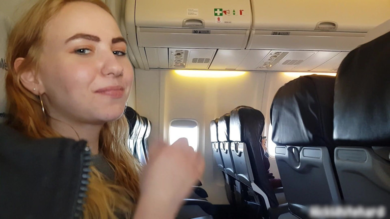 Beekeeper: Airplane! Sucking Dick and Masturbating