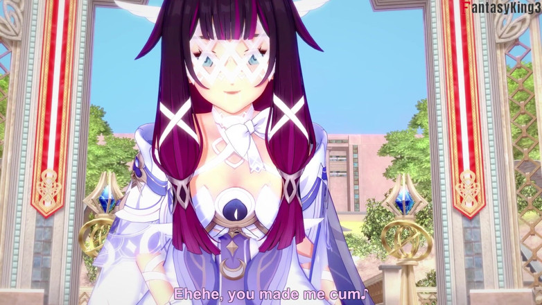Fantasy king: Columbina Blowjob - Genshin Impact