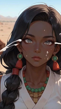 Sperimenta una potente orale nel deserto con delle regine nere nude in un eccezionale xxx con hued scuro.