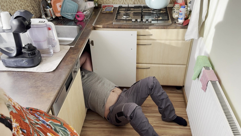 Christy X Taylor: The Plumber Also Performs Maintenance on the Hot Blonde Wife...