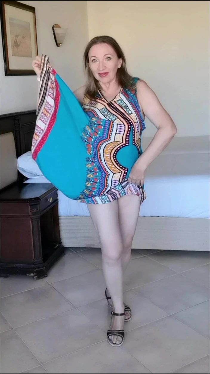 MariaOld: Hot GILF Teasing by Huge Tits Compilation