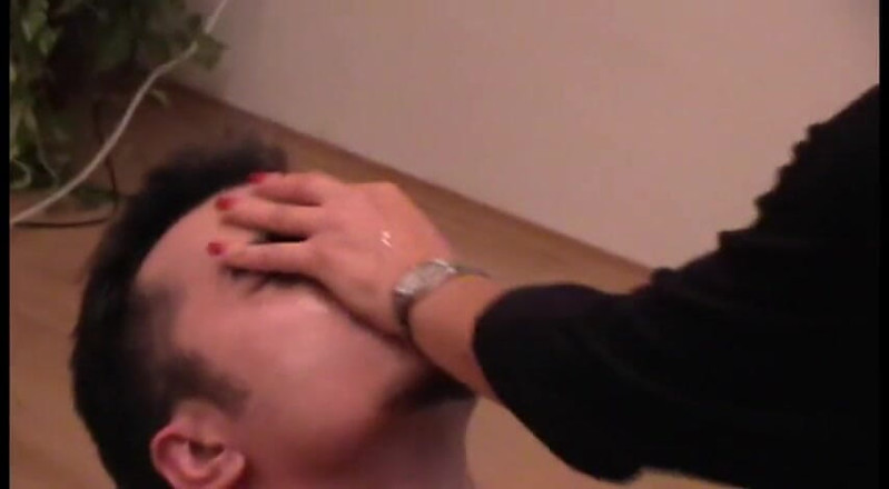 Femdom Austria: Muna Punishes Her Slave with Ashes,slaps and Spits