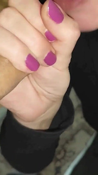 Reife MILf-ehefrau blowjob, bis ihr mund mit sperma gefüllt wurde