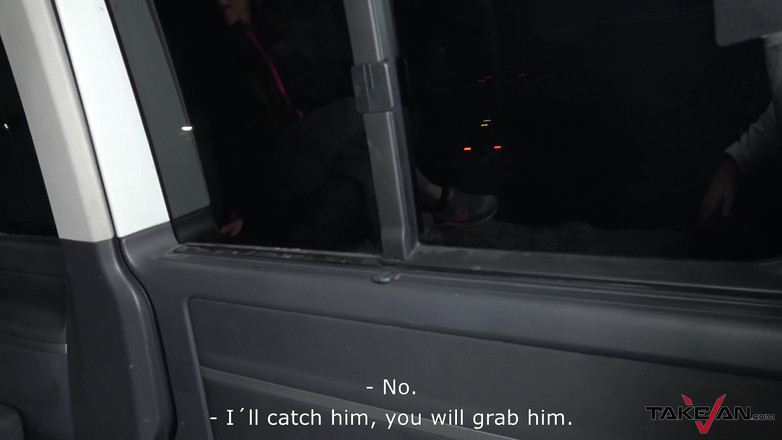 Take Van: Mea Melone found horny dude on the street and let...