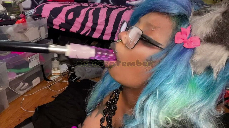 fae: September Tries Out Her Fuck Machine