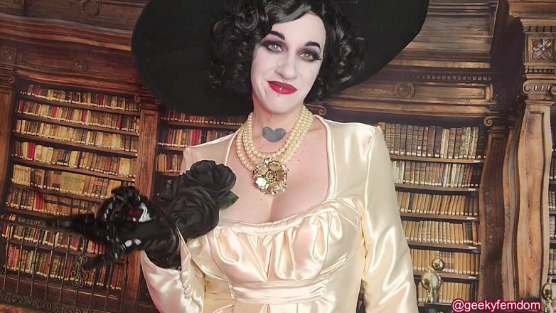 Geeky Femdom: Lady Dimitrescu World Wide JOI