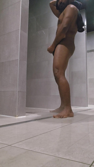 Horny and Flashing in Showerroom and Locker