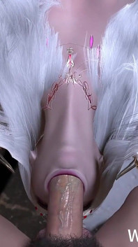 3D Cute Skinny Cosplay Model Have a Hardcore Sex with Big Dick