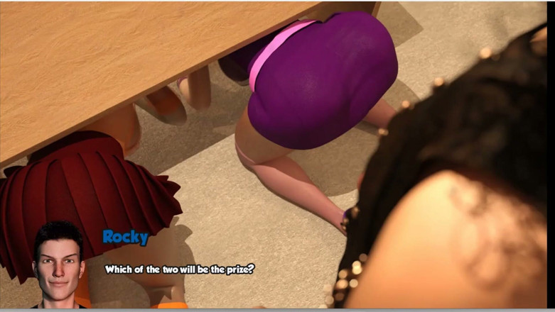 XXX Games Bunk: Area 69 - เกมเพลย์ - สวมบทบาท - คอสเพลย์ - แม่เลี้ยงและลูกเลี้ยงสาวเย็ดหมู่สามคน