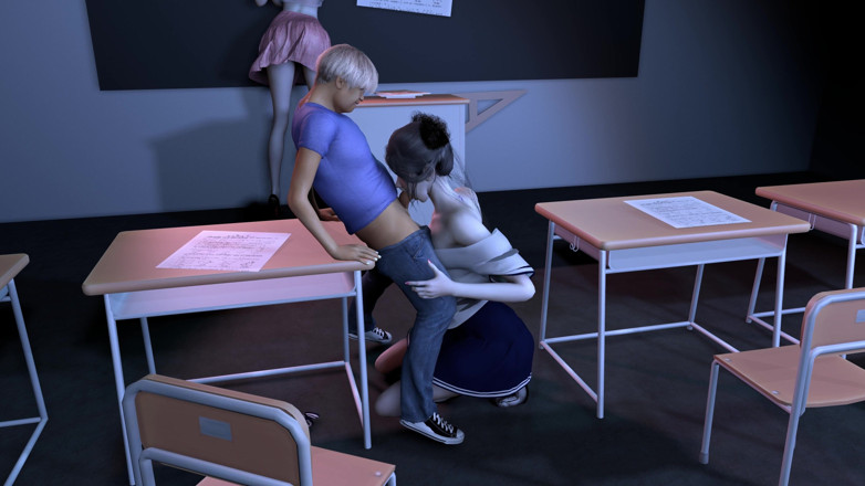 Why fuck so hard: 3D velká prsa vysoká škola asijské kotě ošukaná velkým krátkým ptákem