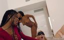 Zebra Girls: Aaliyah любить займатися гарячим міжрасовим лесбійським сексом