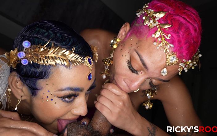 Ricky's Room: Las diosas Rickysroom mantienen la corte con Jasamine y Ms...