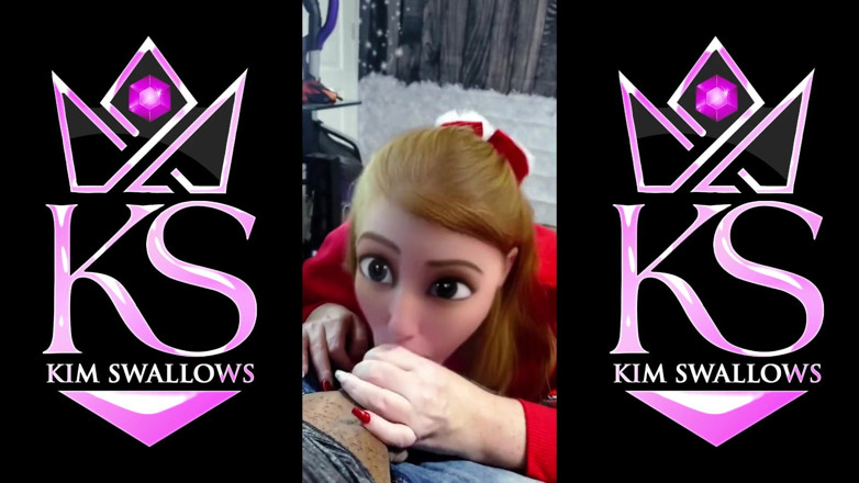 Kim Swallows: Prinsessa sperma dump slampa