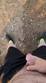 Enjoying Myself at a Very Beach.
