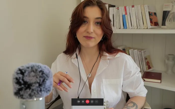 Madelaine_Rousset: Asmr Therapist JOI - Videocall Homewreck