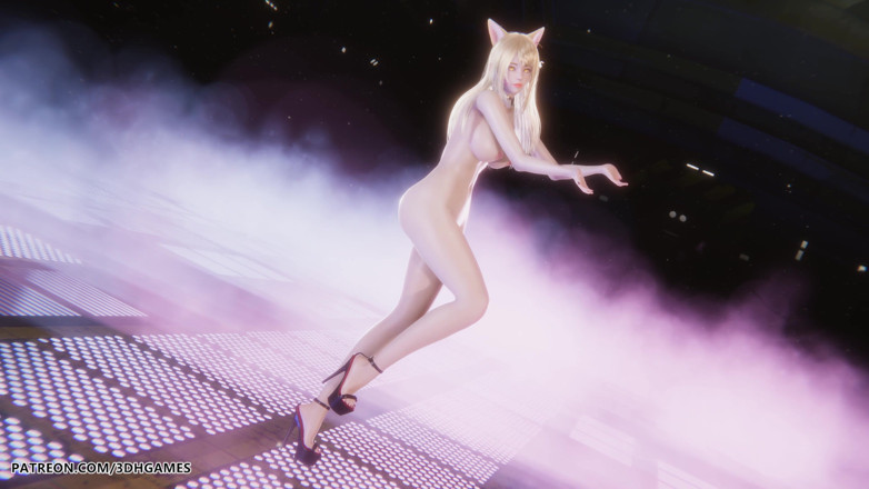 3D-Hentai Games: [mmd] T-ara - Day by Day Ahri Sexy Naked Dance League...