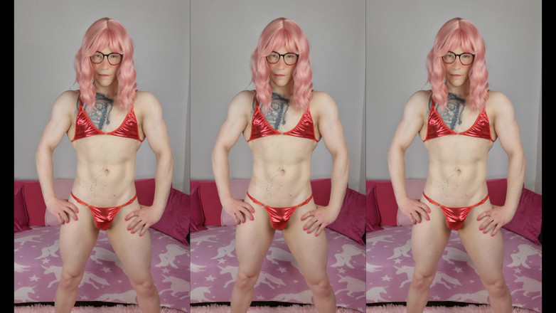 Sissy Adventures: Gespierde Barbie klaarkomen