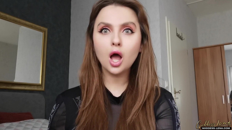 Goddess Lena: Cuckold cum eater