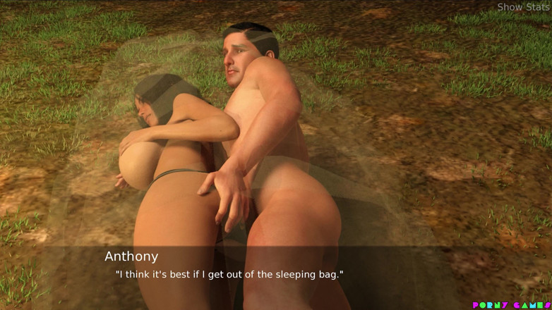 Porny Games: 热辣人妻项目 - 在户外裸体，和你的丈夫在一起 （93）