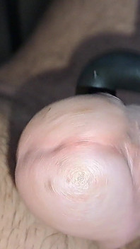 Massage Gun and Great Cumshot