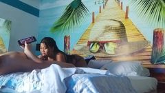 Crisanto999: On Vacation with My Stepmother Enjoying Alone in Hotel on...