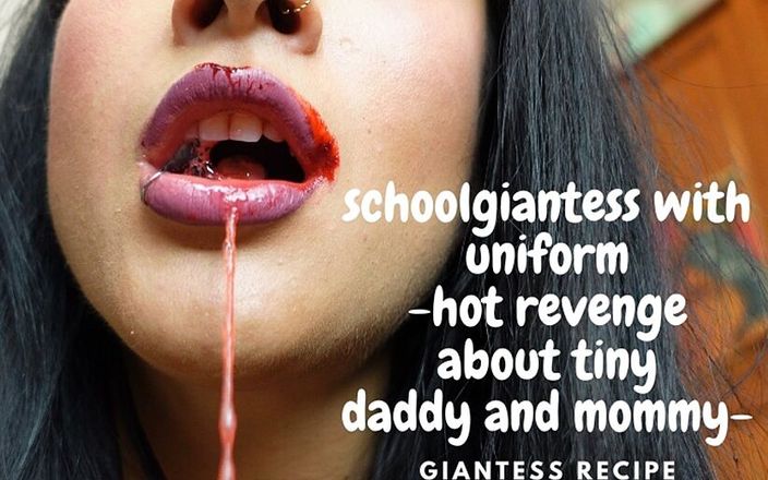 AnittaGoddess: Vysokoškolská obryně v uniform vore pomstě