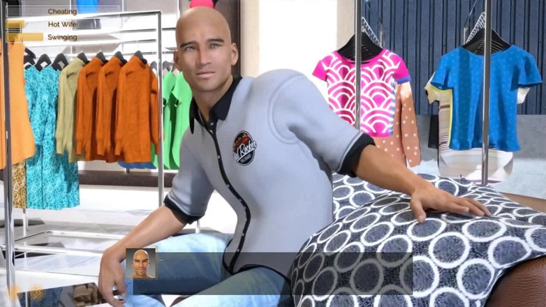 Dirty GamesXxX: Happy Marriage: Interracial Clothing Store Swinger Orgy ep.19
