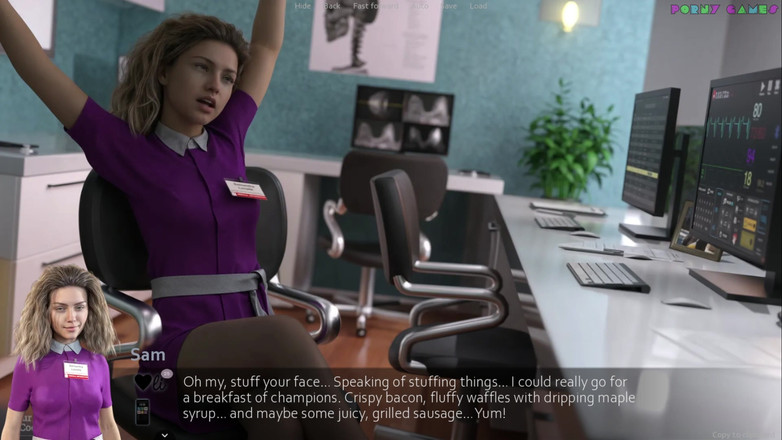 Porny Games: Jason Coming of Age av Coeur De Cochon - Lesbiska sjuksköterskor...