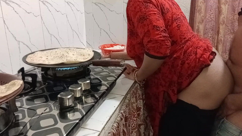 QueenbeautyQB: Indian Step Mom Sex Video in the Kitchen