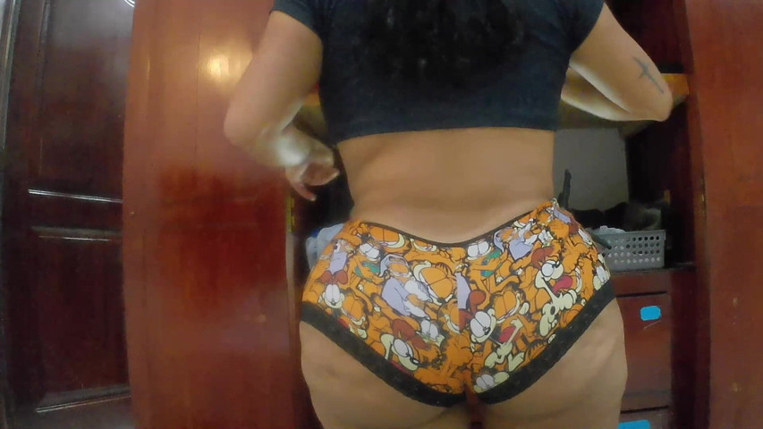 Changing Clothes While Being Watched (Irina 69 star)