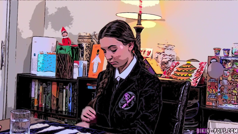 BIKINI-POPS: Magna Cum Laude Animated Comixxx संस्करण लघु