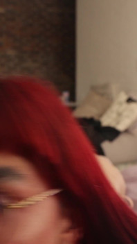 Gorgeous Red Head Gives the Best Blowjobs to Stepdaddy