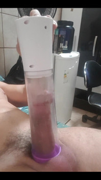 I'm Using This Pump and It's a Delight to Feel My Penis Getting Bigger and Bigger!