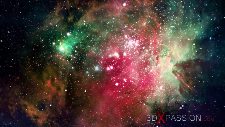 3dxpassion-transgender: เซ็กซ์ไซไฟในสถานีอวกาศ ดิ๊กเกิร์ล 3D เล่นกับสาวผมทองสุดเซ็กซี่