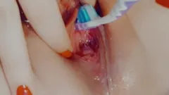 Sklavins Peehole and Anal Training for Her Master!