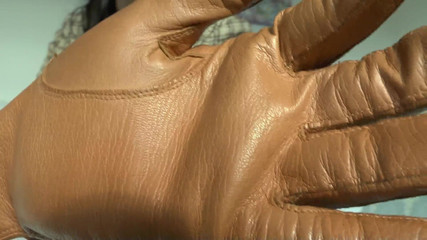 Lady Victoria Valente: Mendapatkan mood untuk sesi ini: dibenarkan menghidu sarung tangan kulit...